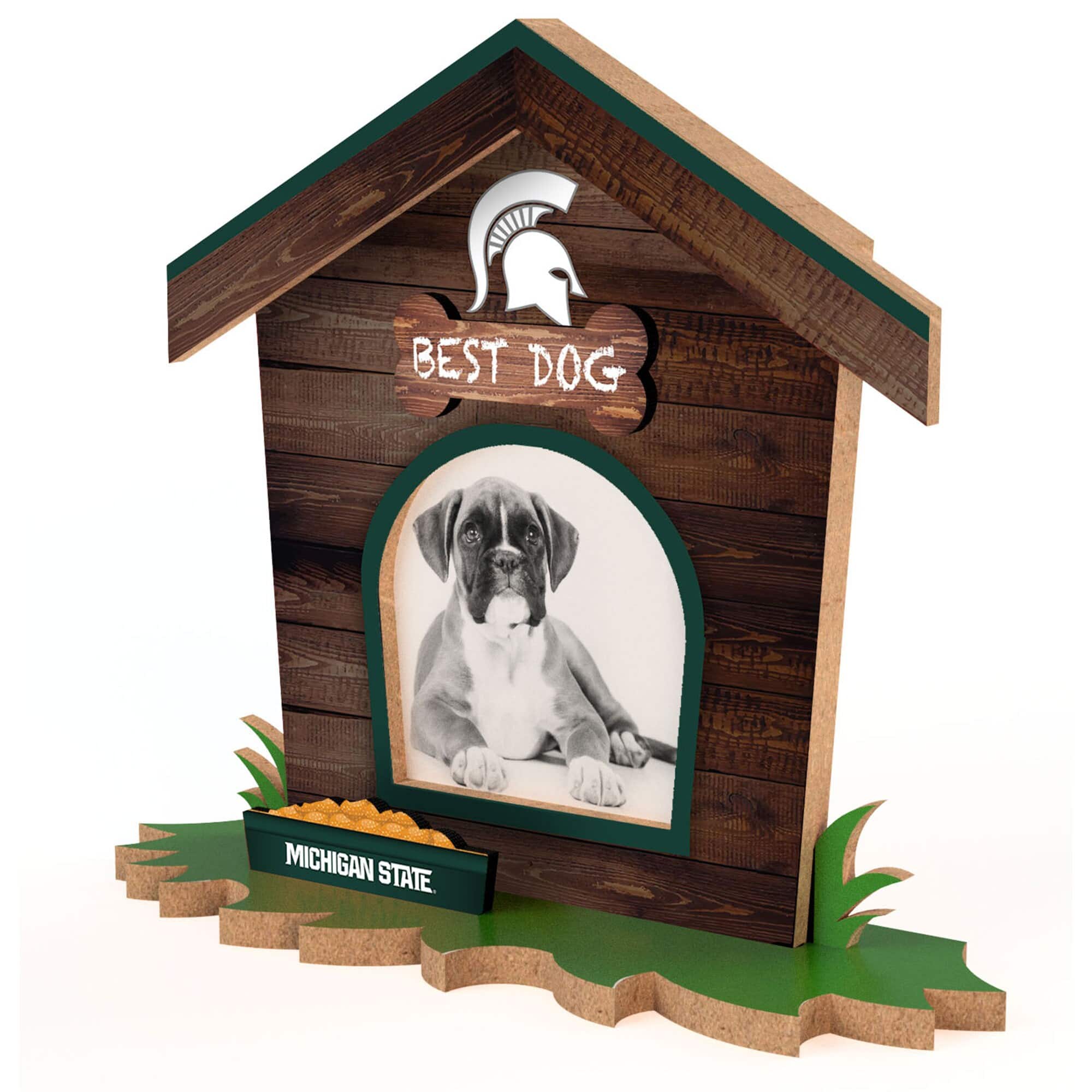 Fan Creations - Michigan State Spartans Dog House Photo Frame - Multicolor price history on PriceWatchPro