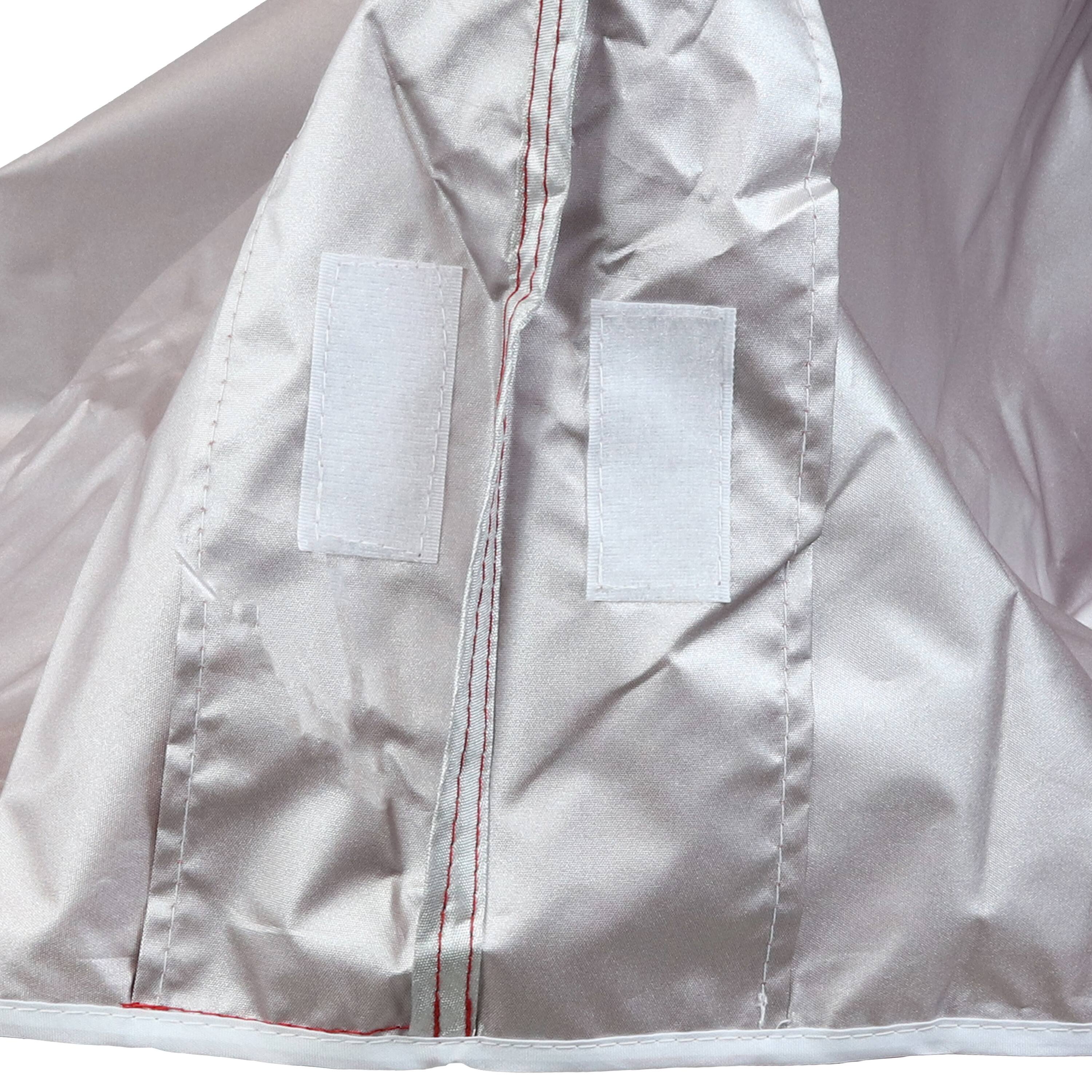 Alt View 10. Sunnydaze - 12x12 ft Oxford Fabric Replacement Pop-Up Canopy Shade Top - Red.