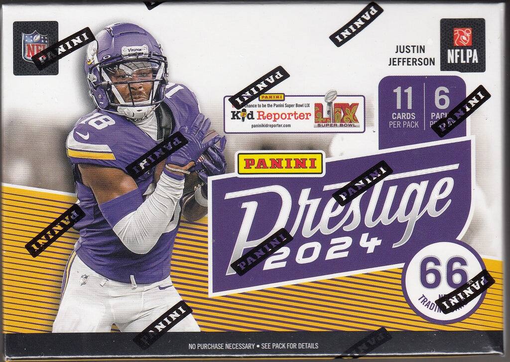 Nini Panini Ne Vinanos Justin Jefferson NFLPA Panini chance to be the Panini Super Bowl LIX 11 6 Cards Per Pack Panini Kid Reporter paninkidreporter.com Reporter ax Super Bowl Per Cards Pack Panini Panini Panini Panini Panini Druesuge Panini 2024 66 Tradin Panini No Purchase Necessary See Pack For Details