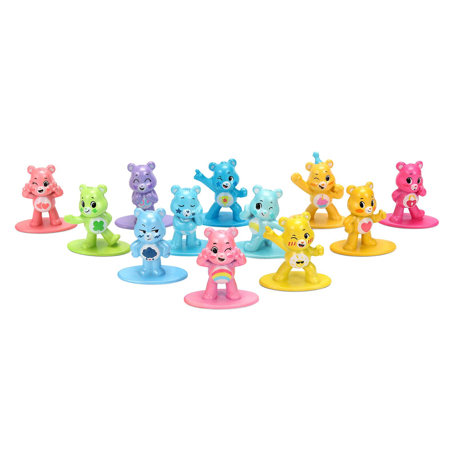 Alt View 1. Jada - Set of 12 Diecast Figures "Care Bears" Franchise "Nano Metalfigs" Series Diecast Models by Jada.