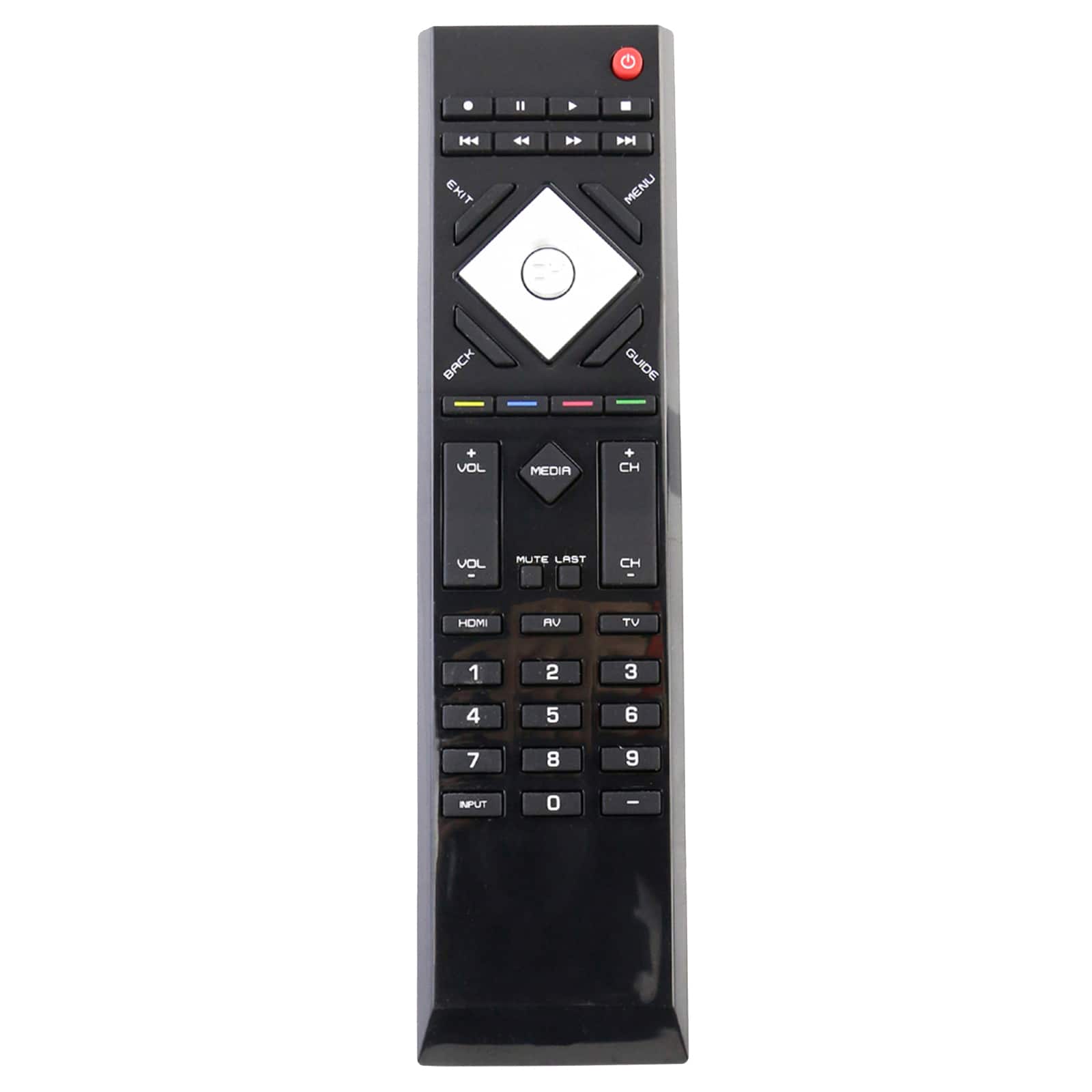 ALLIMITY - Replacement Remote Control VR15, Fit for Vizio Television E320VL E370VL E320VP E32VL E37VL E420VO E420VL E421VL - Black
