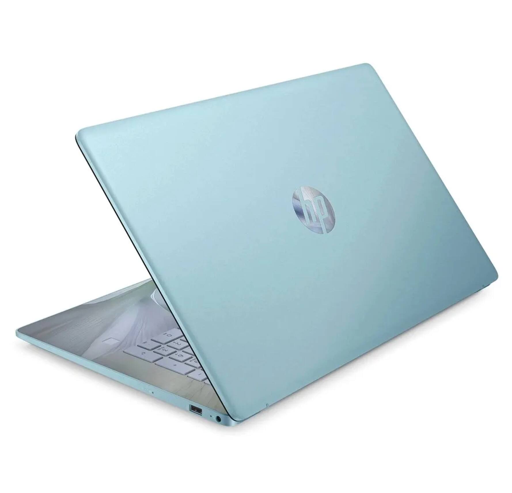 Alt View 7. HP - 17 Laptop 17.3 HD+ Display (N100, 32GB, 2TB SSD, Intel UHD, Backlit KB, Win 11 Pro) w/Dockztorm Wireless Mouse - Cloud Blue.