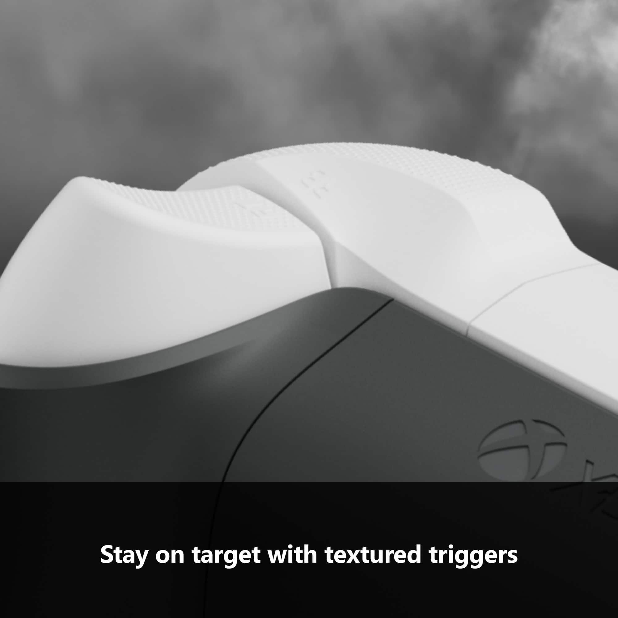 Stay on target with textured triggers