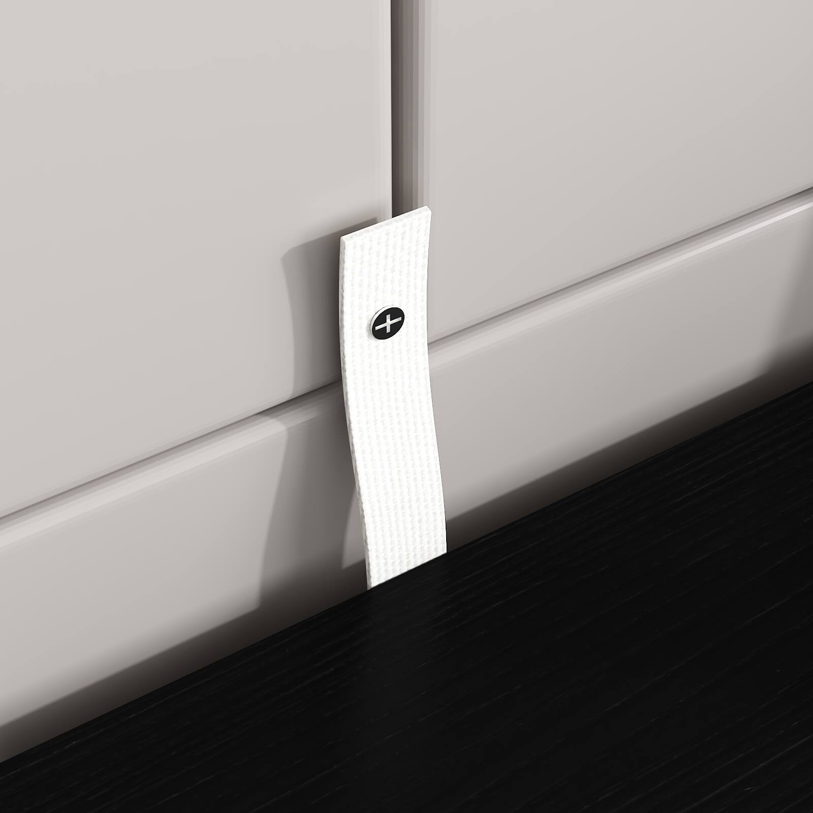 Alt View 5. FUFU&GAGA - FUFU&GAGA 9 - Drawer Horizontal Dresser – Black & Gold Accent Storage for Bedroom & Living Room - Black.