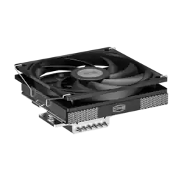 PCCOOLER - RC600-67 Low Profile CPU Air Cooler, 6 Heat Pipes, 205W TDP, 67.5mm Tall, 120mm Slim Slient PWM Fan with FDB - sliver