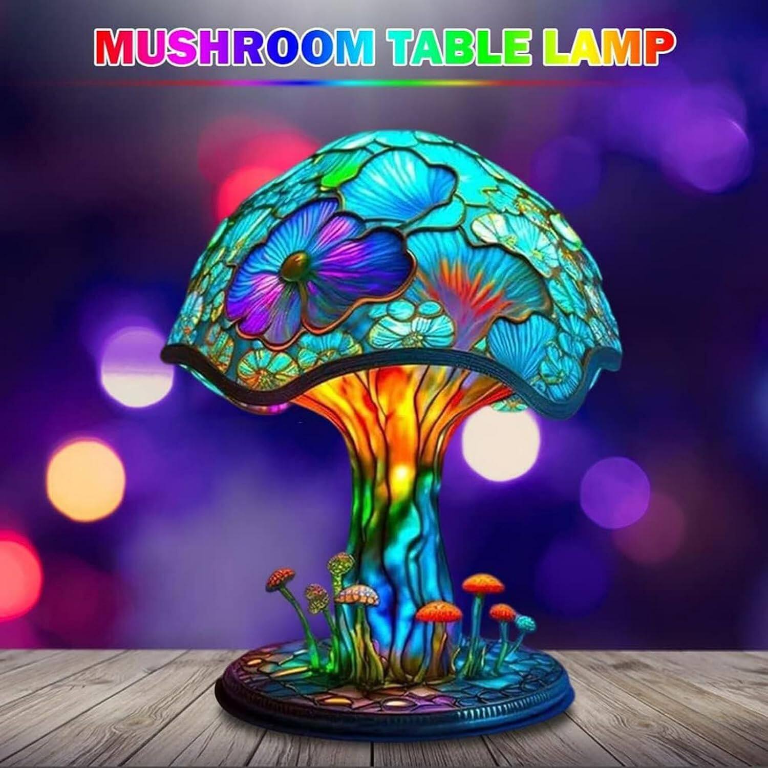 MUSHROOM TABLE LAMP