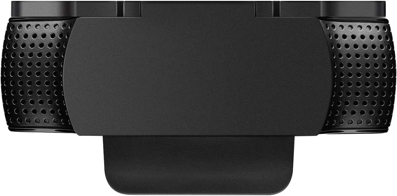 Front. RTMB - Privacy Cover for Logitech Webcams, Black, Slide-On Protection.