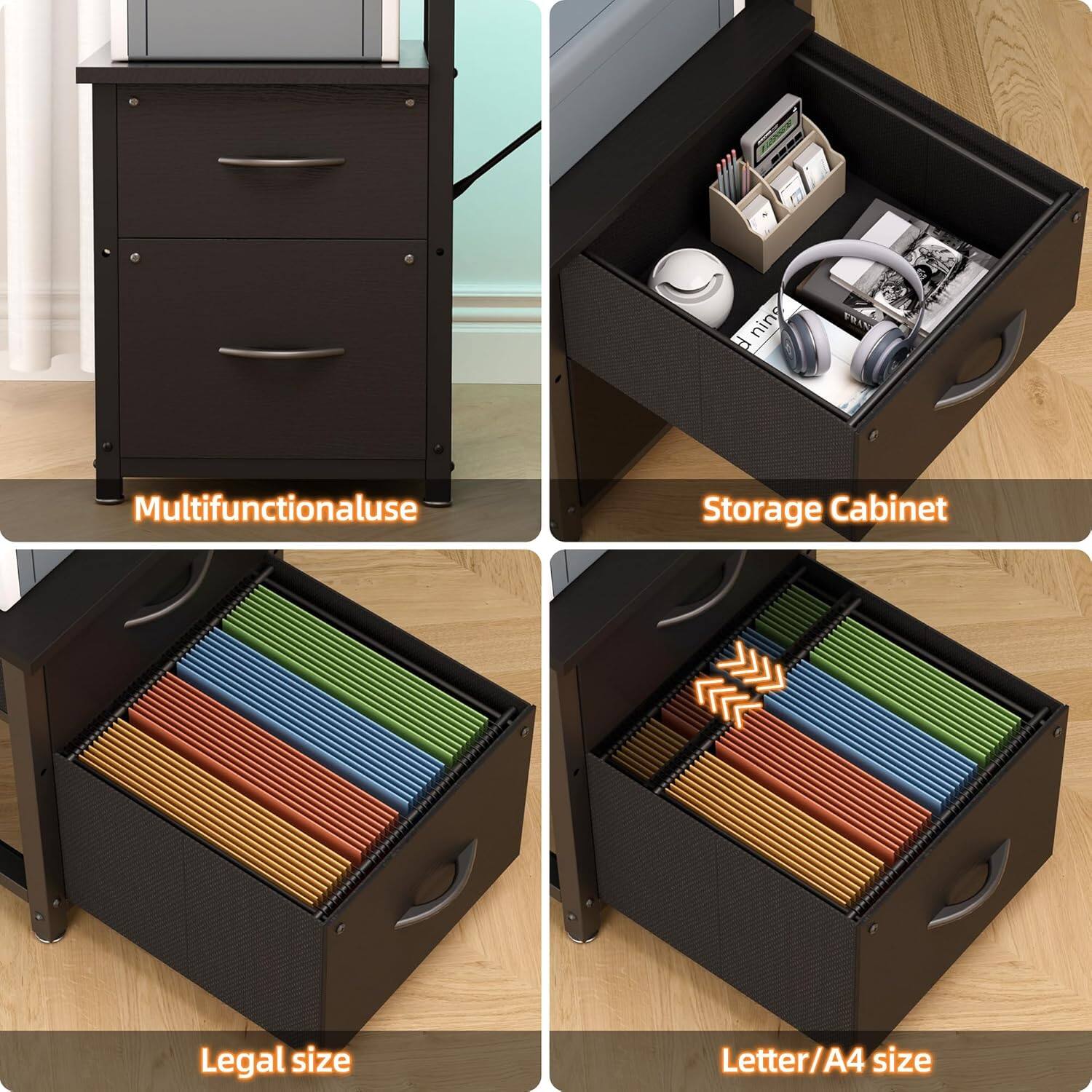 - Multifunctional use
- Storage Cabinet
- Legal size
- Letter/A4 size