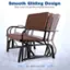 Smooth Gliding Design Enjoy quiet and gentle swinging experience Rock Back and Forth