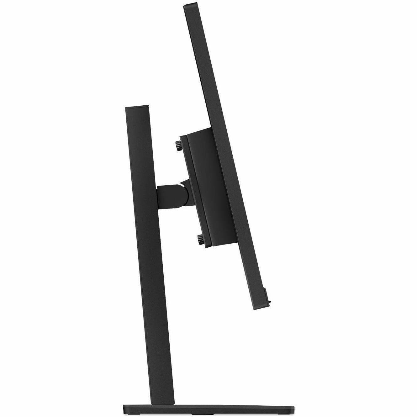 Alt View 2. Lenovo - Lenovo ThinkVision E24-40 24" Class Full HD LED Monitor - 16:9 - Raven Black - 23.8" Viewable - In-plane Switching (IPS) - Black.