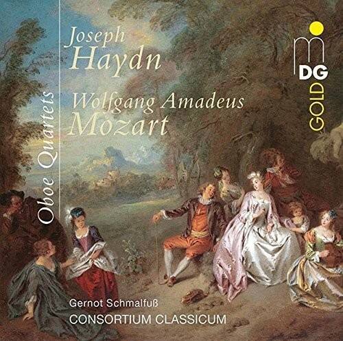 Joseph Haydn  
Wolfgang Amadeus Mozart  

Oboe Quartets  

Gernot Schmalfuss  
CONSORTIUM CLASSICUM  

DG GOLD