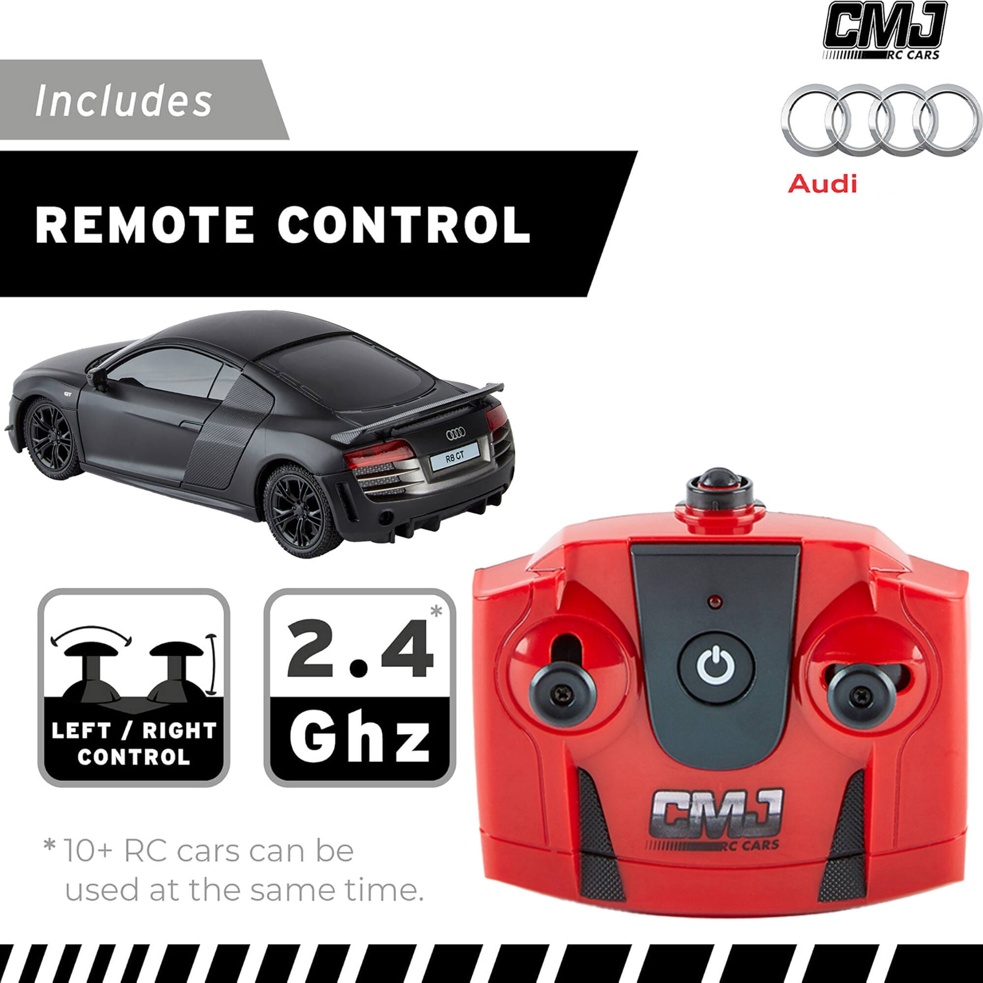 Includes J RC CARS REMOTE CONTROL Audi 1 RB/CT * 2.4 GHz CONTROL * 10+ RC cars can be used at the same time. CMJ HERC RC CARS.