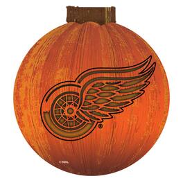 Fan Creations - Detroit Red Wings 12'' Pumpkin Sign - Orange