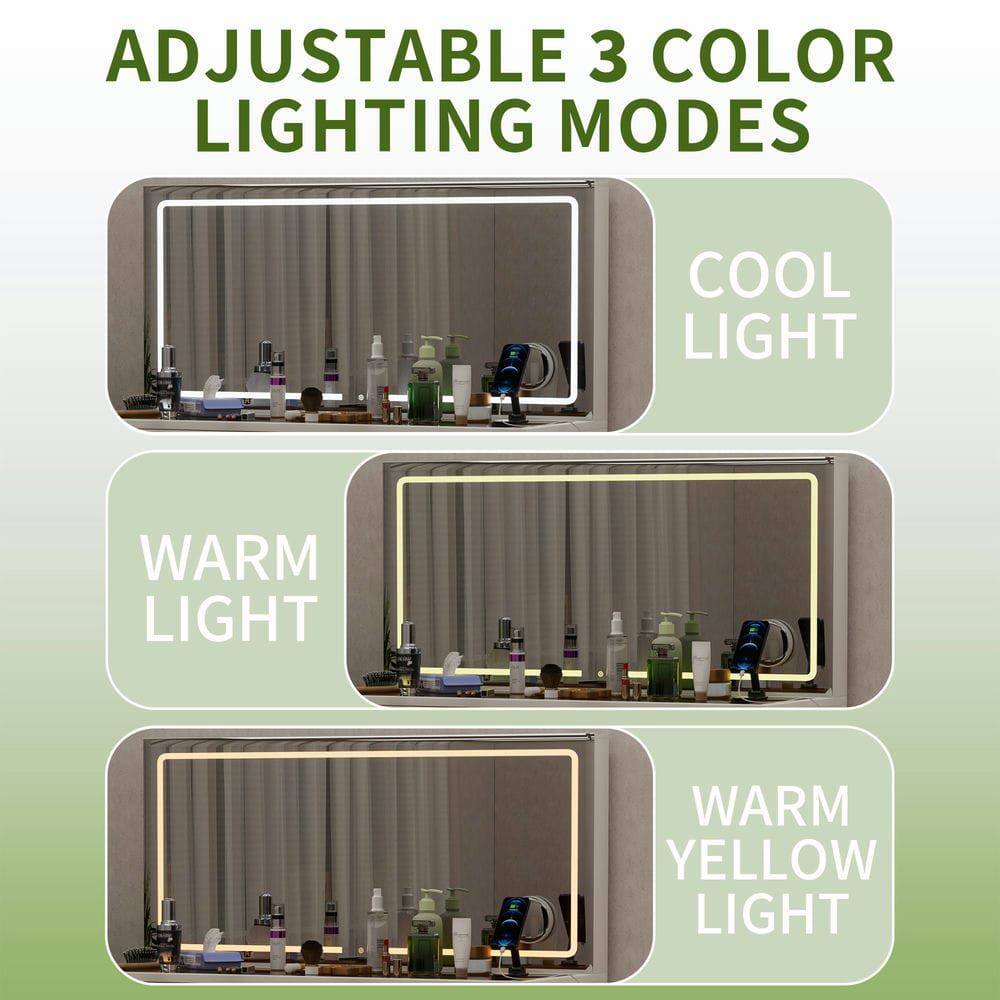 ADJUSTABLE 3 COLOR LIGHTING MODES

- COOL LIGHT
- WARM LIGHT
- WARM YELLOW LIGHT