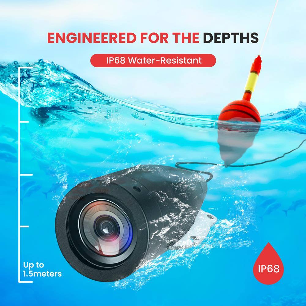 ENGINEERED FOR THE DEPTHS  
IP68 Water-Resistant  
Up to 1.5 meters  
IP68