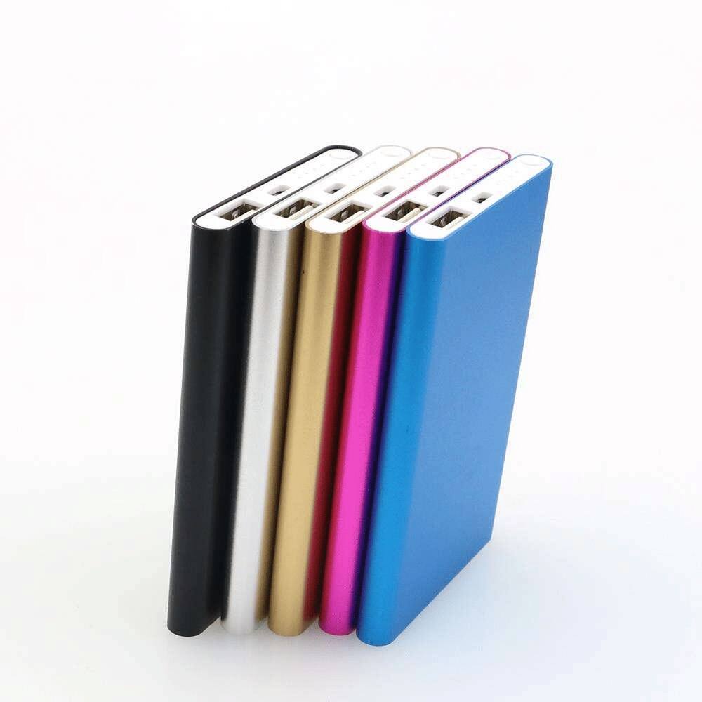 Back. Loheer - Loheer 5000mAh ultra-thin power bank portable charger for iPhone 8.