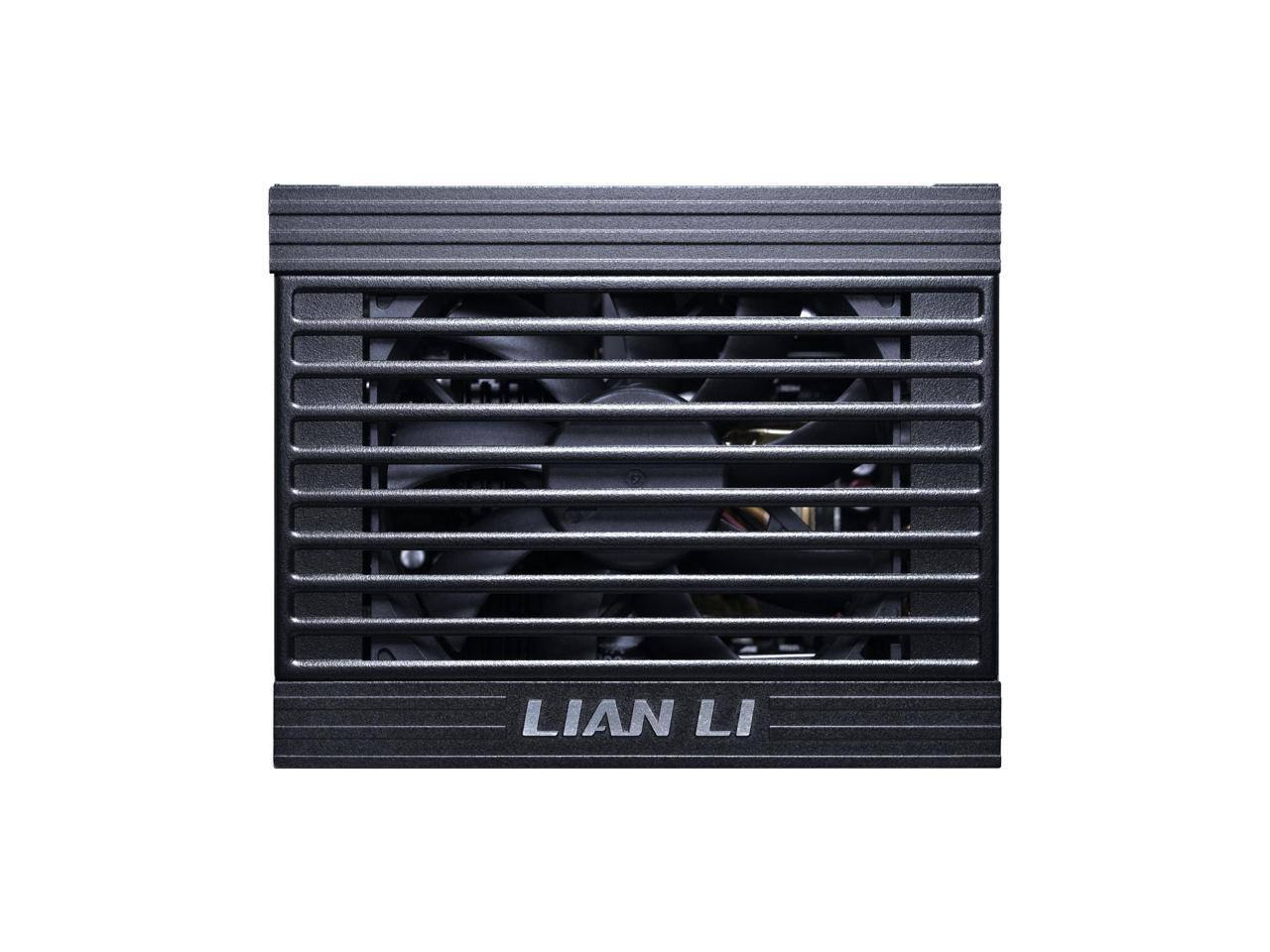 Alt View 5. Lian Li - Lian Li SP 850W SFX PSU - Platinum, ATX 3.1, PCIE 5.1, Low-Noise, Modular, 10 Year Warranty (SP0850P.B) - black.