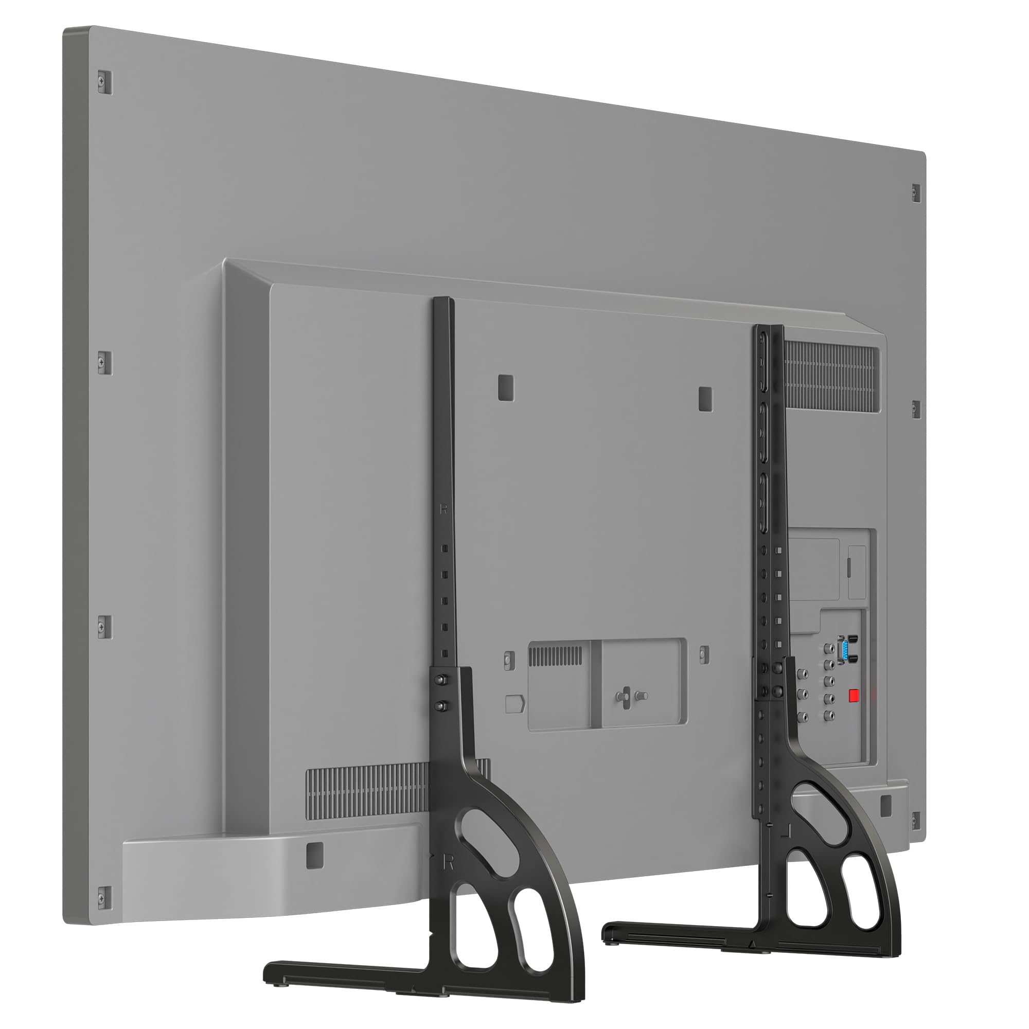 ThinkLink Electronic - Universal Swivel Stand Base Table Top 17- Tvs Height Adjustable Monitor Mount Max Vesa Ts205 - TV Leg