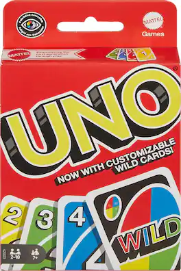 Mattel - UNO Original Classic Card Game 108 Card Deck
