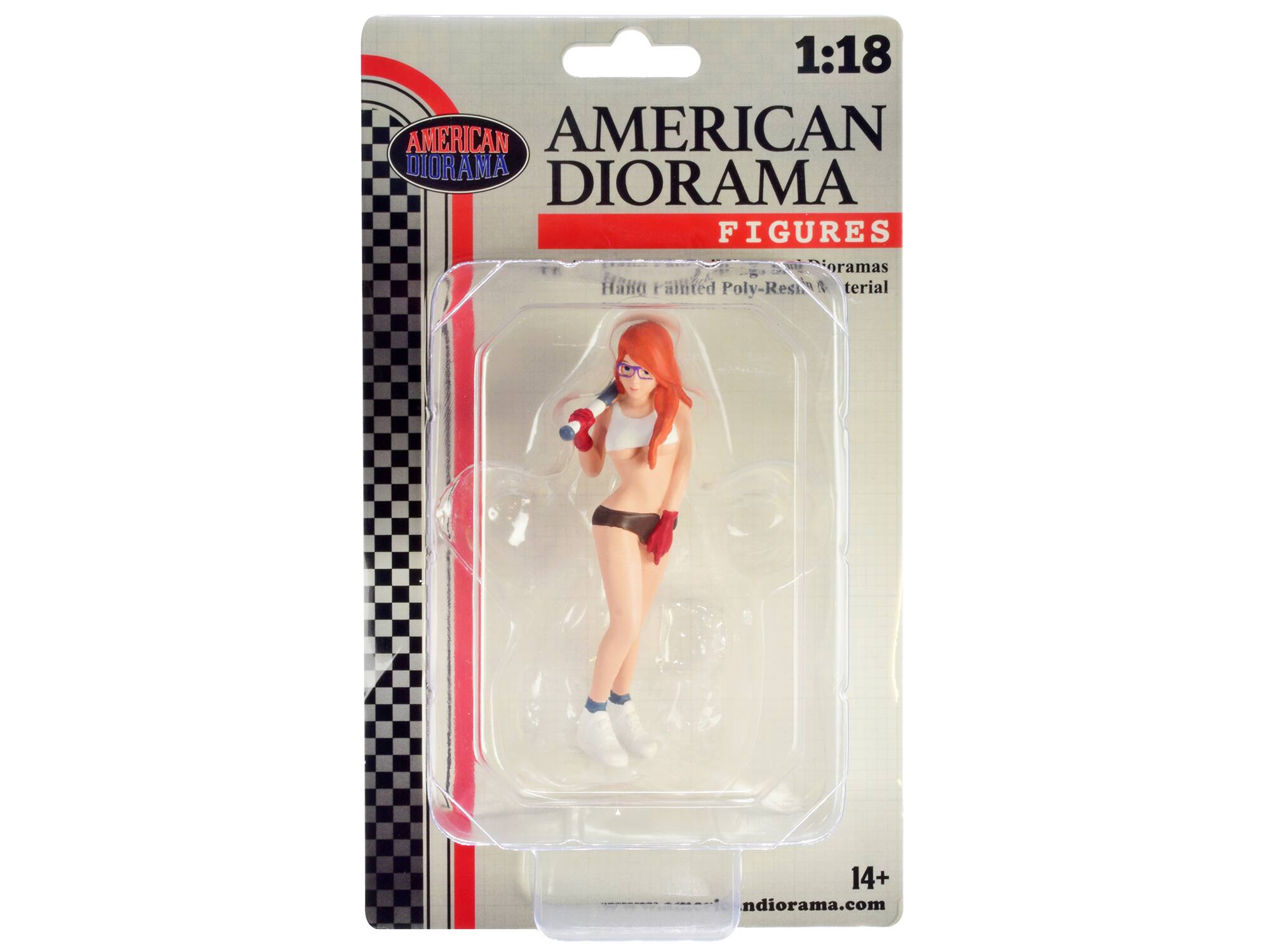 1:18  
AMERICAN DIORAMA  
FIGURES  
Hand Painted Poly-Resin Material  
14+  
ndiorama.com