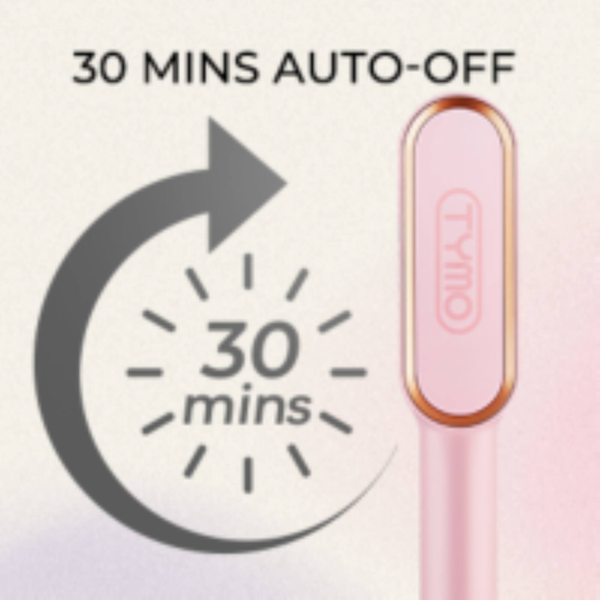 30 MINS AUTO-OFF  
30 mins