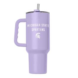 Logo Brands - Michigan State Spartans 40oz. Lavender Soft Touch Tumbler - Multicolor