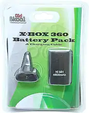 Old Skool
X-BOX 360 Battery Pack & Charging Cable
Ni MH 4800mAh