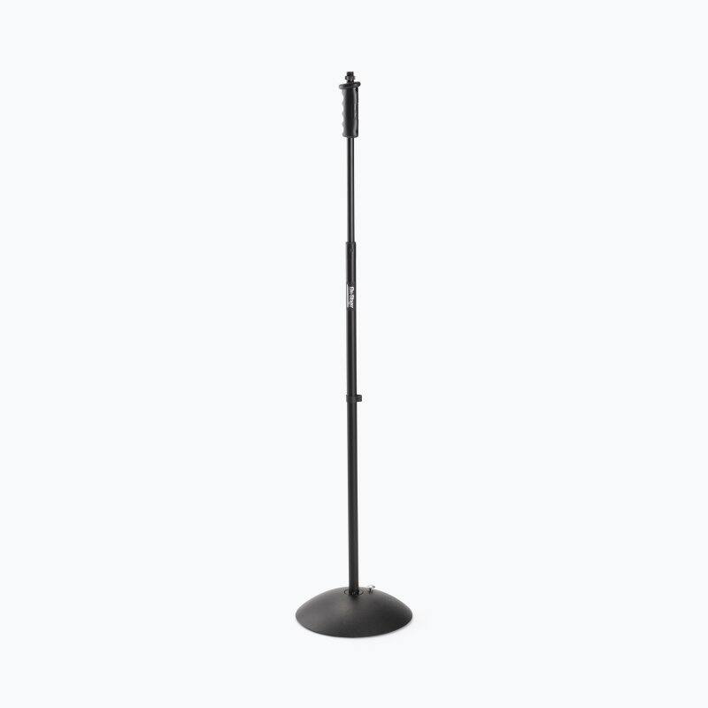 Alt View 1. On Stage Stands - On-Stage MS7255PG Pistol Grip Dome Base Microphone Stand - Black.