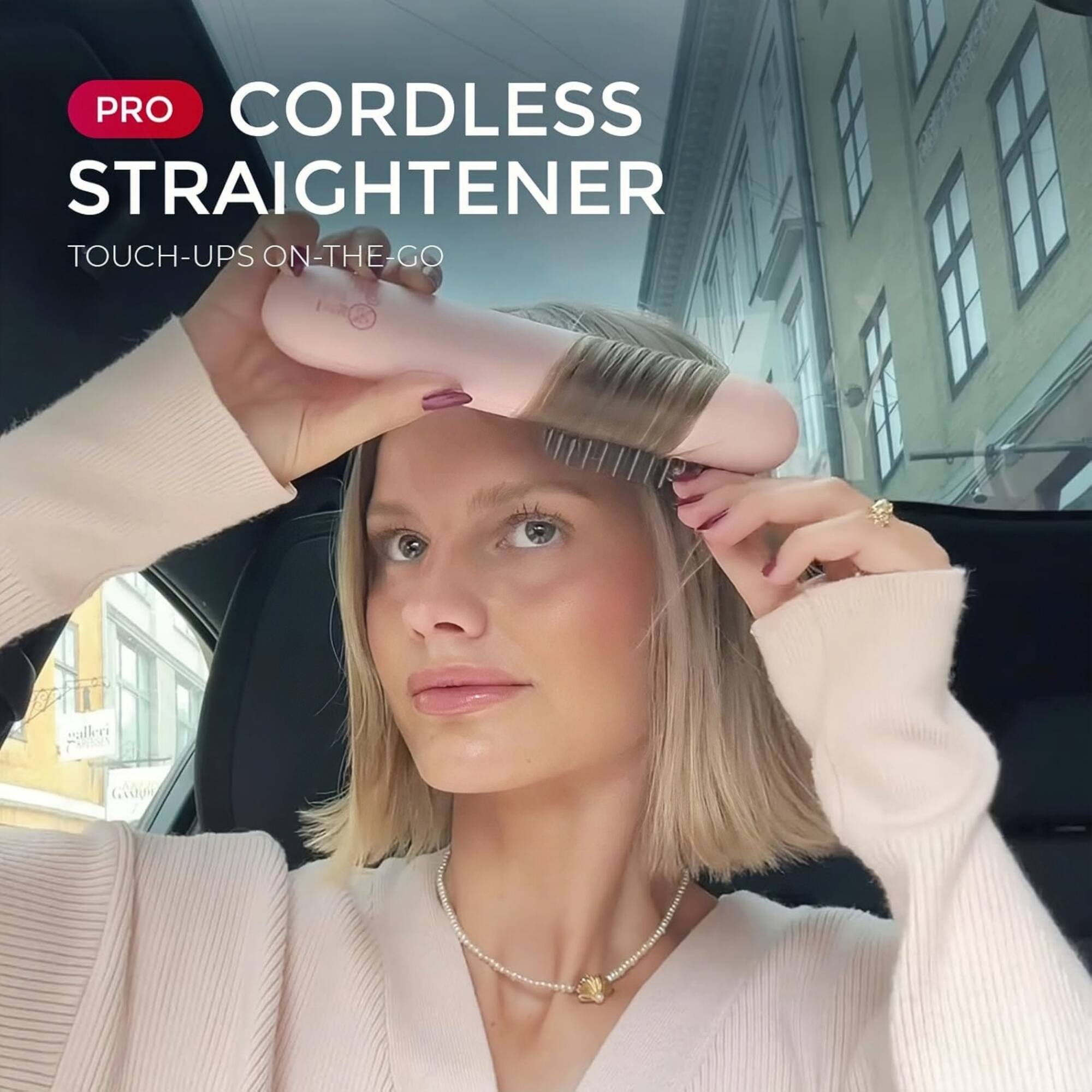 PRO CORDLESS STRAIGHTENER  
TOUCH-UPS ON-THE-GO