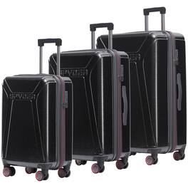 Spyder - Traverse Expandable Hardside Upright Suitcase with 360 Spinner Wheels, TSA Approved Lock - Charcoal