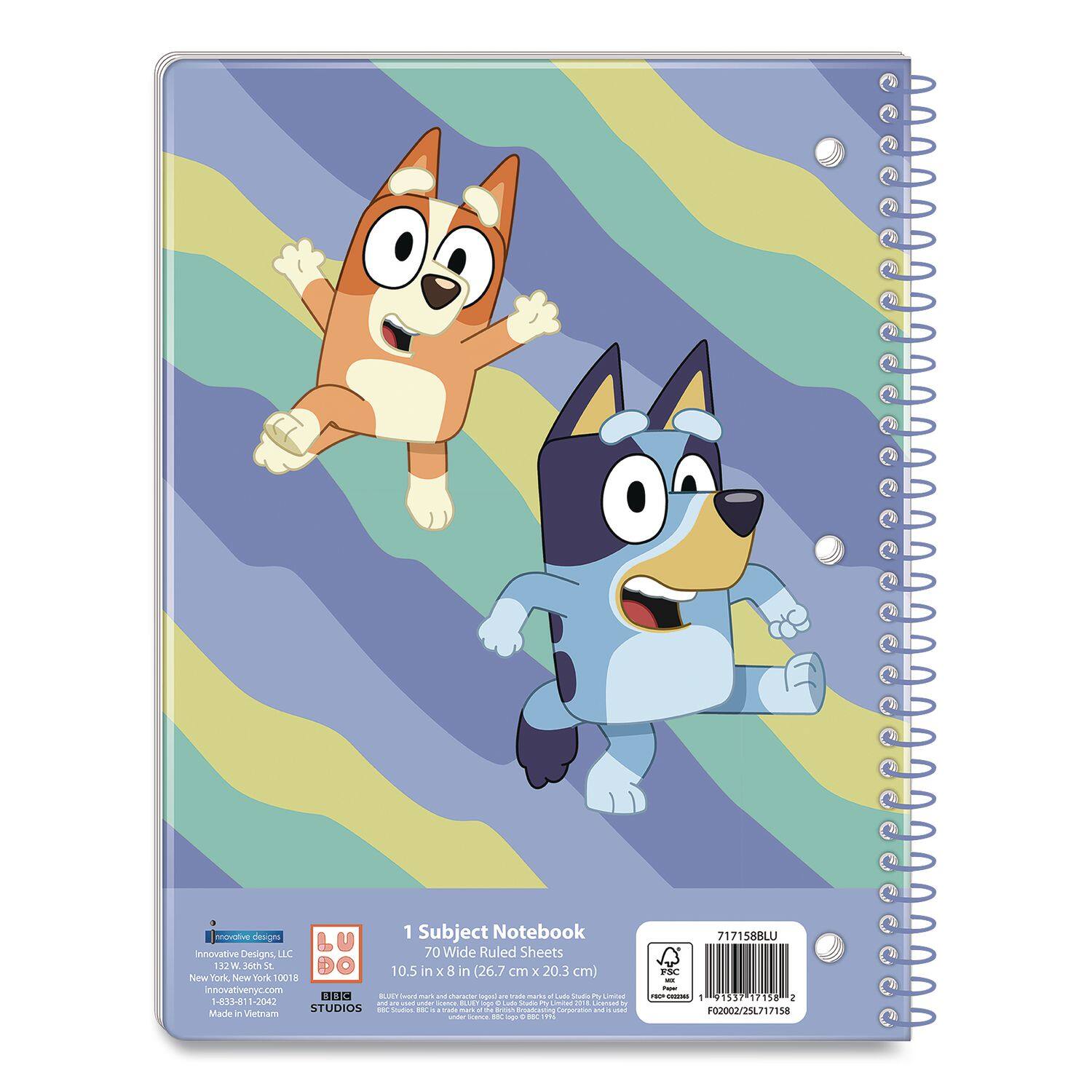 Pnovlive designs  
1 Subject Notebook  
Innovative Designs LLC  
70 Wide Ruled Sheets  
10.5 in x 8 in (26.7 cm x 20.3 cm)  
New York, New York  
Innovativenyt.com  

Made in Vietnam  

7171588LU  
SC  
F02003/25LF17158  

Innovative Designs  
132 W. 36th St.  
New York, New York 10018  
1-833-811-2042  

1 Subject Notebook  
70 Wide Ruled Sheets  
10.5 in x 8 in (26.7 cm x 20.3 cm)  

LU  
DO  
STUDIOS  

©20002/25LF17158