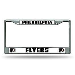 Rico Industries - Philadelphia Flyers NHL Chrome Metal License Plate Frame - Multi