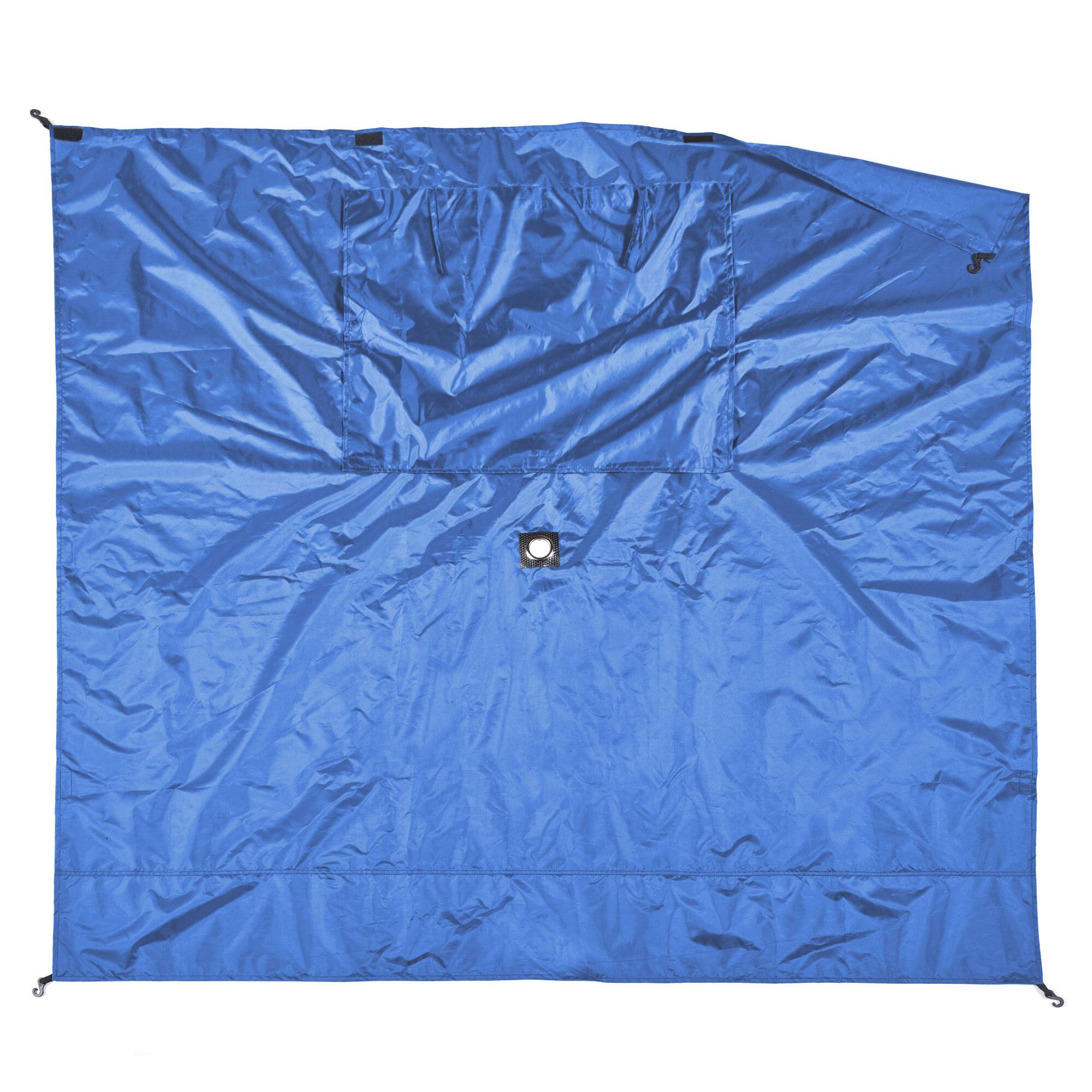 Alt View 1. Clam - Clam Quick-Set Screen Hub Tent Wind & Sun Panels, Accessory Only, Blue (3 Pack) - Blue.
