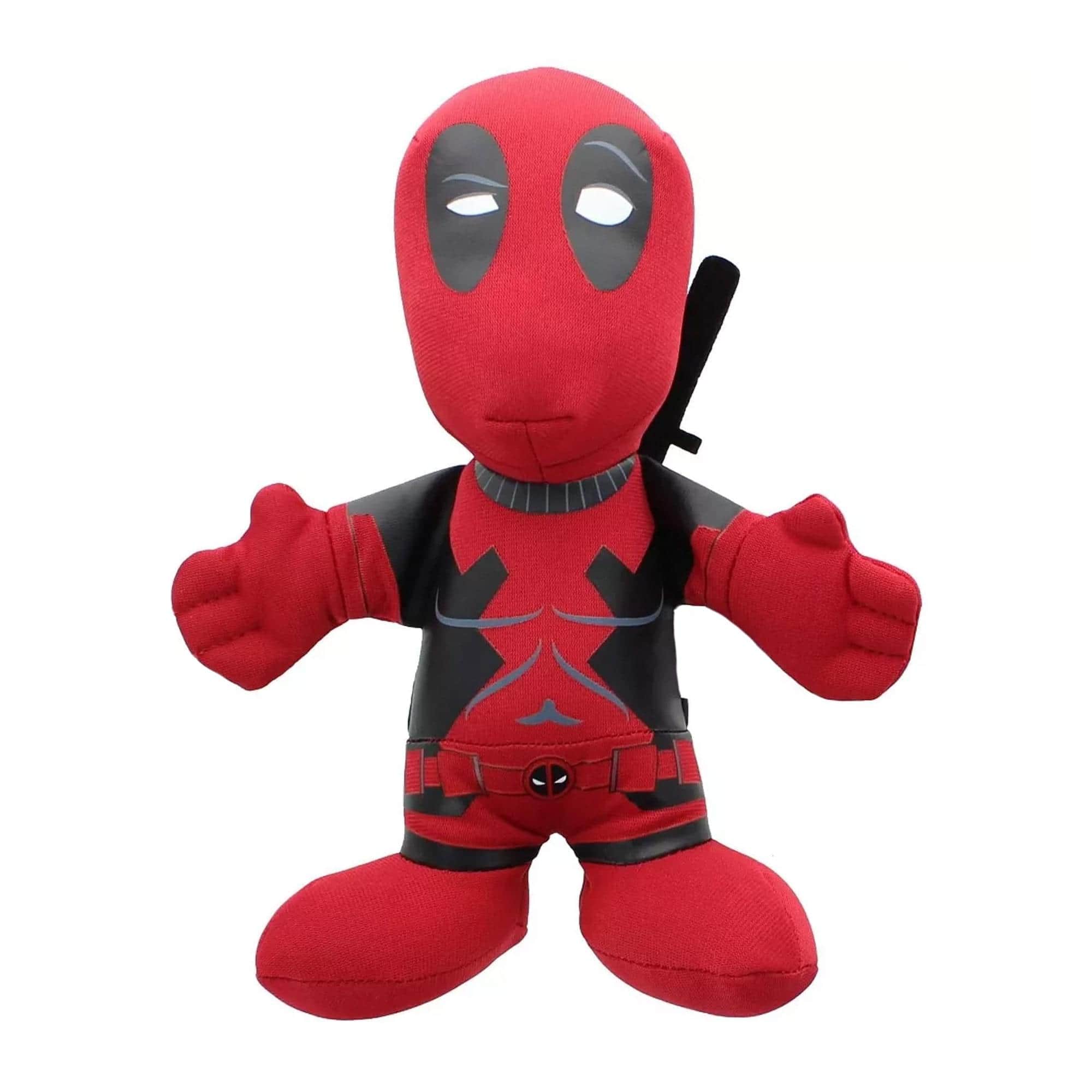 Marvel - 7" Plush Bleacher Creature: Deadpool with Swords - Red