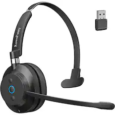 Front. Rownfusny - Rownfusny R03U USB Headset With Noise-Canceling Mic.