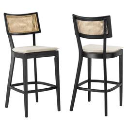 Caledonia Wood Bar Stools Set of 2 by Modway - 0