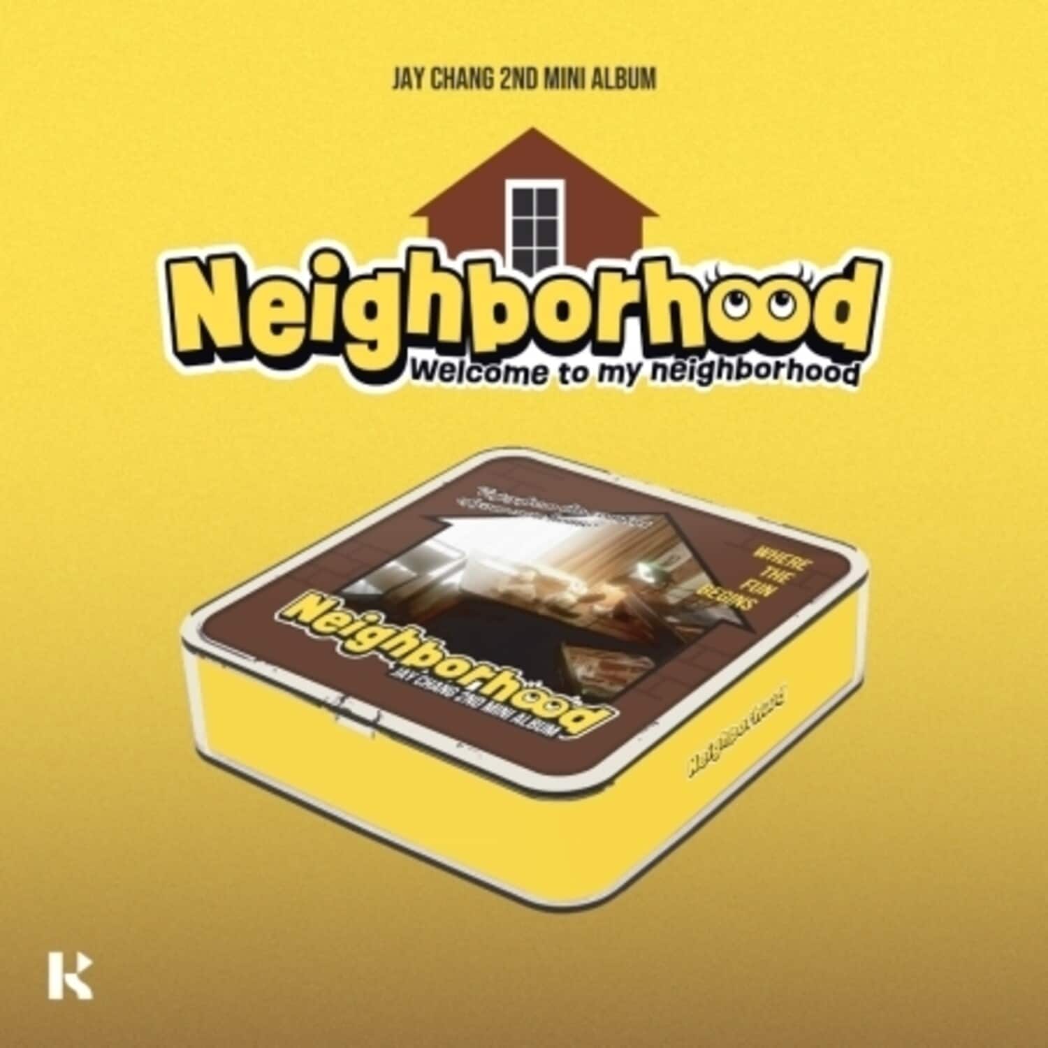 Jay Chang - Neighborhood - Air Kit Album - incl. Photocard, Special Photocard, Cover Card, Square - DISCLESS DIGITAL [Digital Download]
