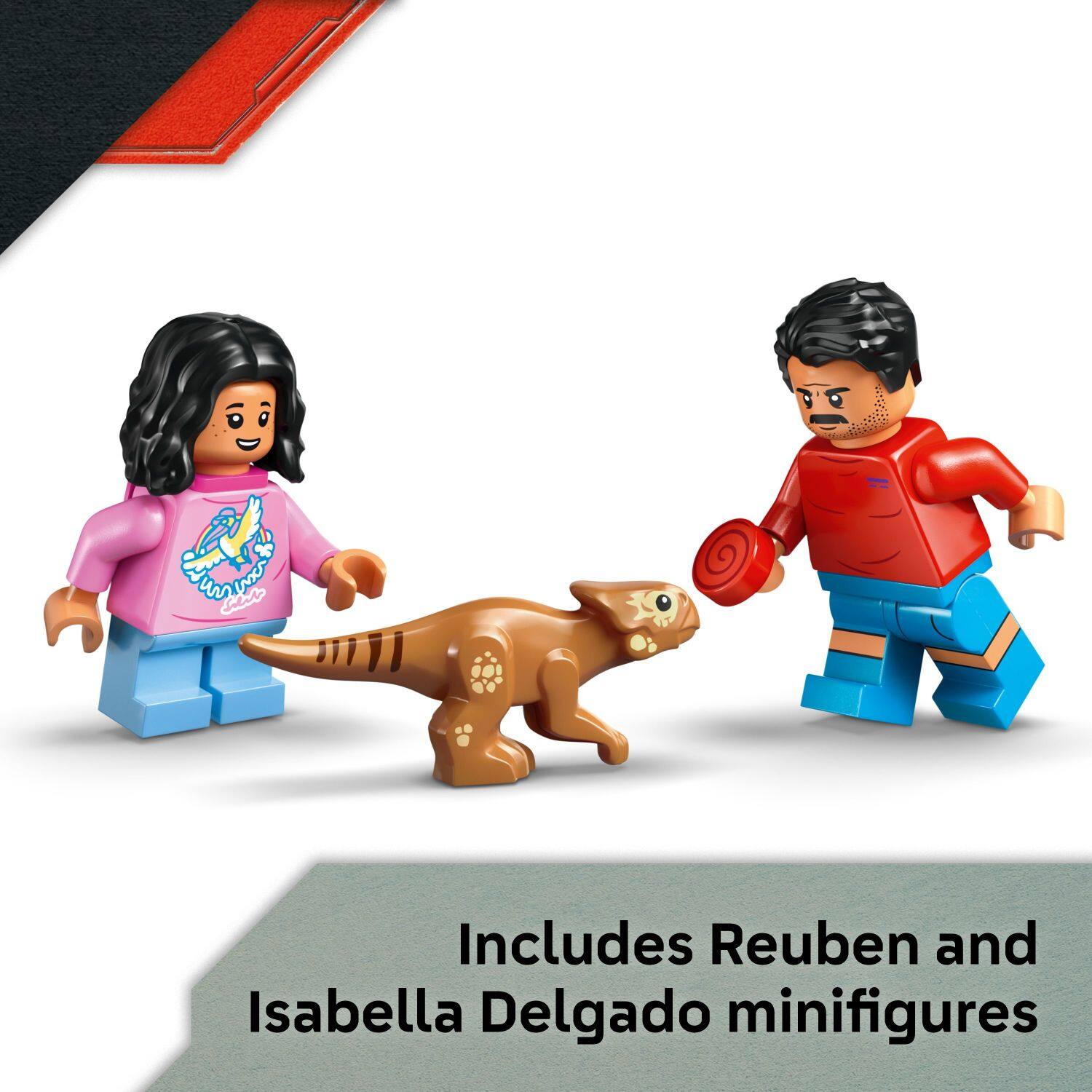Includes Reuben and Isabella Delgado minifigures.