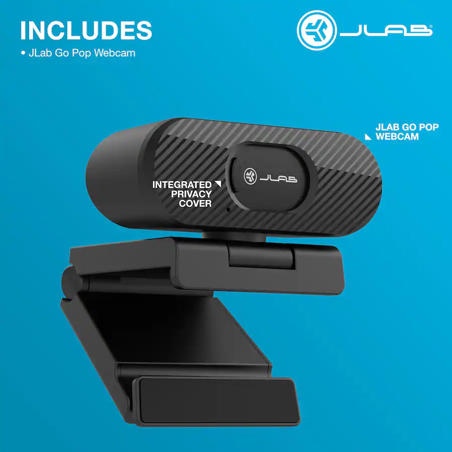 Jlab Go Pop Pro JLab GO POP USB Webcam Black WPOPCAMRBLK124 - Best Buy