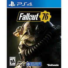 PS4 Fallout 76 MATURE 17+ M ESRB INTERNET CONNECTION AND PLAYSTATION PLUS REQUIRED TO PLAY "Bethesda