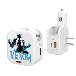 Keyscaper - Marvel Badge 2 in 1 USB Charger - Venom 1