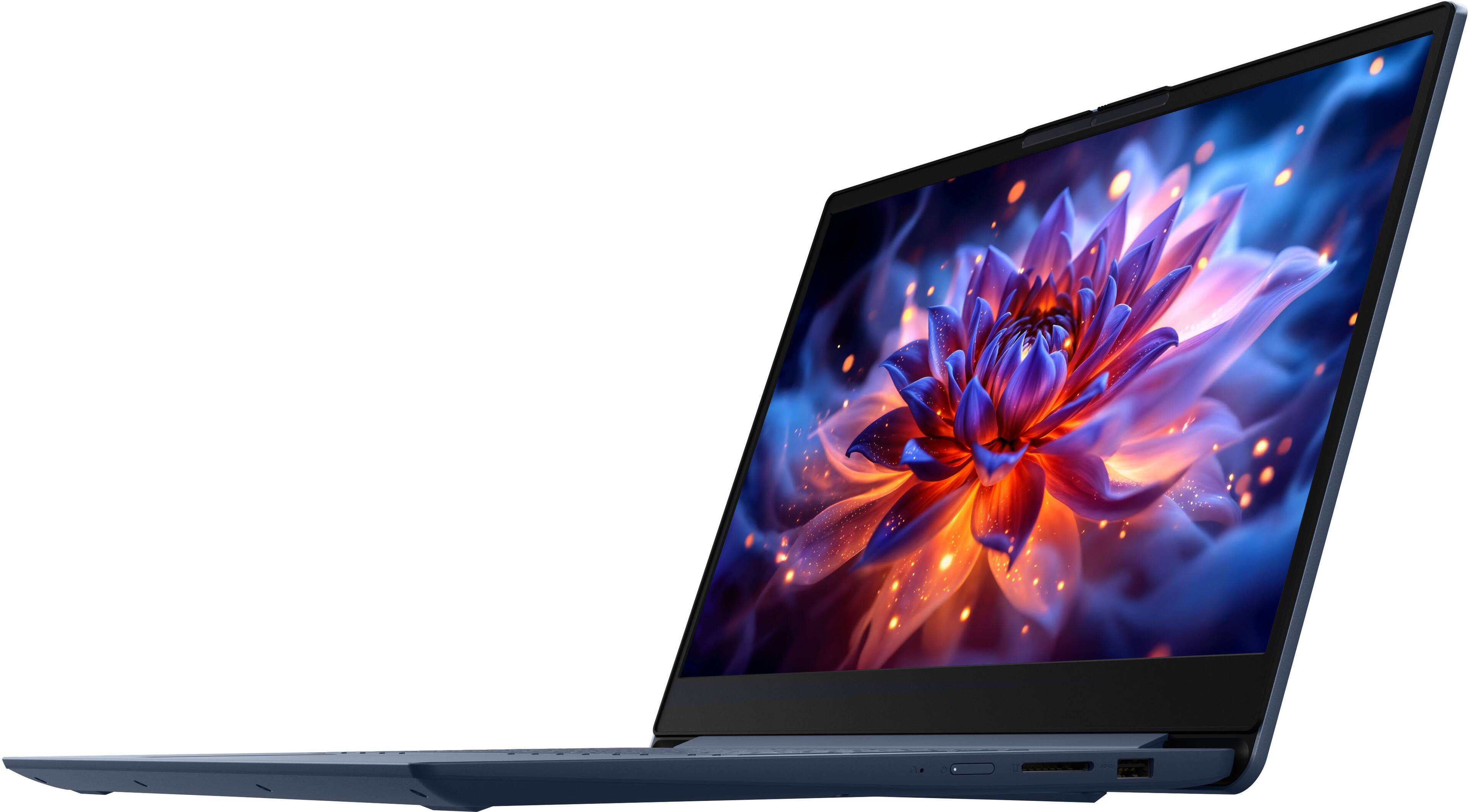 Alt View 10. Lenovo - IdeaPad Slim 3i 17.3" 2k Laptop - Core 3 Processor 304 2026 - 8GB Memory - 128GB Storage - Cosmic Blue.