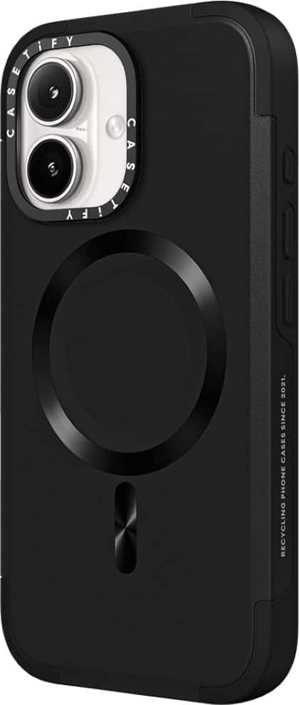 CASETiFY Force Case with MagSafe for Apple iPhone 16 Black