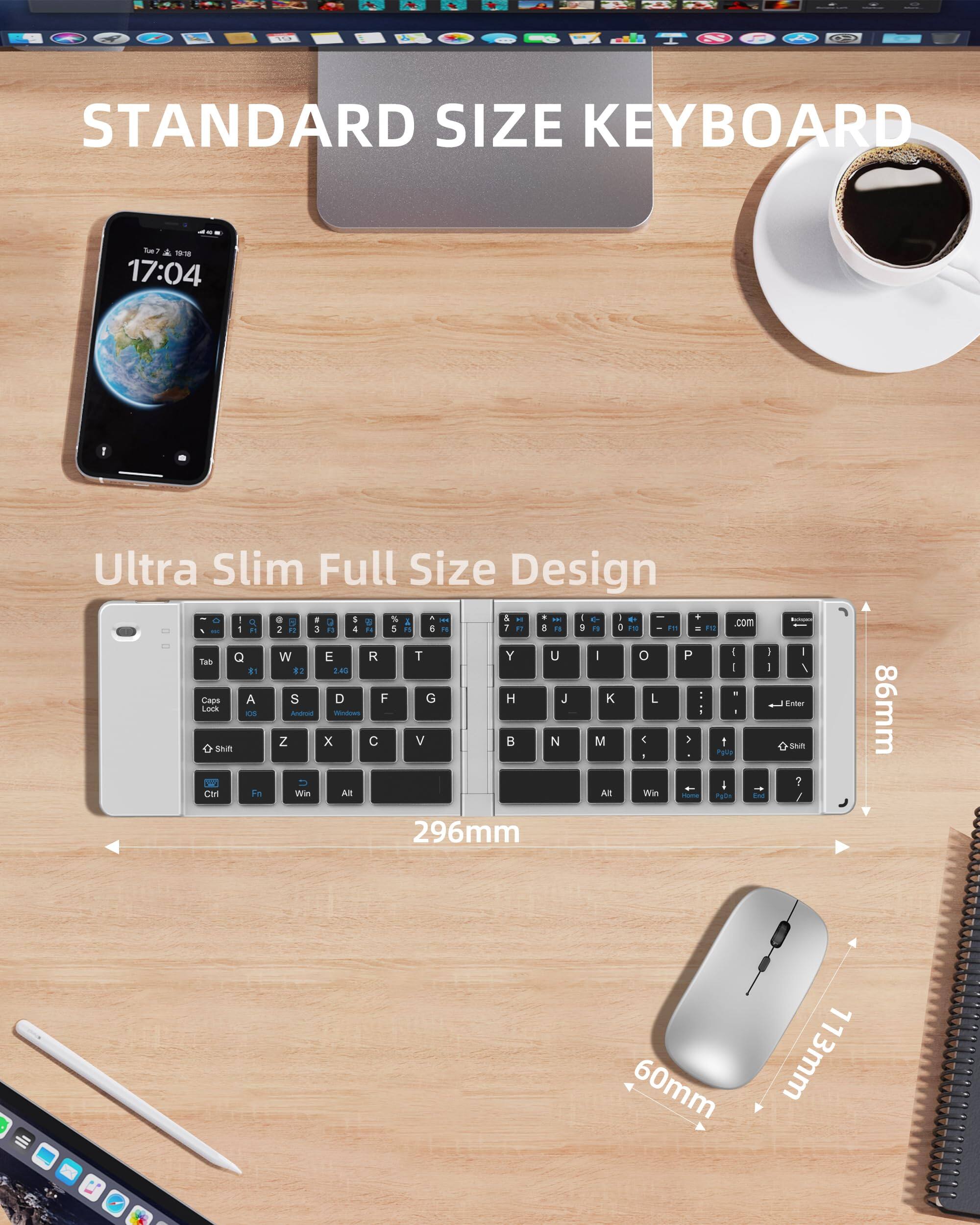 STANDARD SIZE KEYBOARD

Ultra Slim Full Size Design

86mm
296mm
60mm
113mm