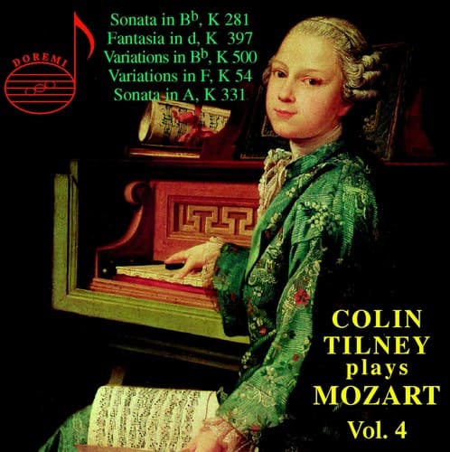 Colin Tilney - Colin Tilney Plays Mozart 4  - COMPACT DISCS