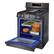 Alt View 11. LG - 6.3 Cu. Ft. Freestanding Gas True Convection Smart Range with EasyClean, Air Fry and Premium Handle - Black Stainless Steel.