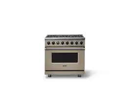 Viking - 36 in. Wide 6 Burner Dual Fuel Sealed Burner Range - Nantucket