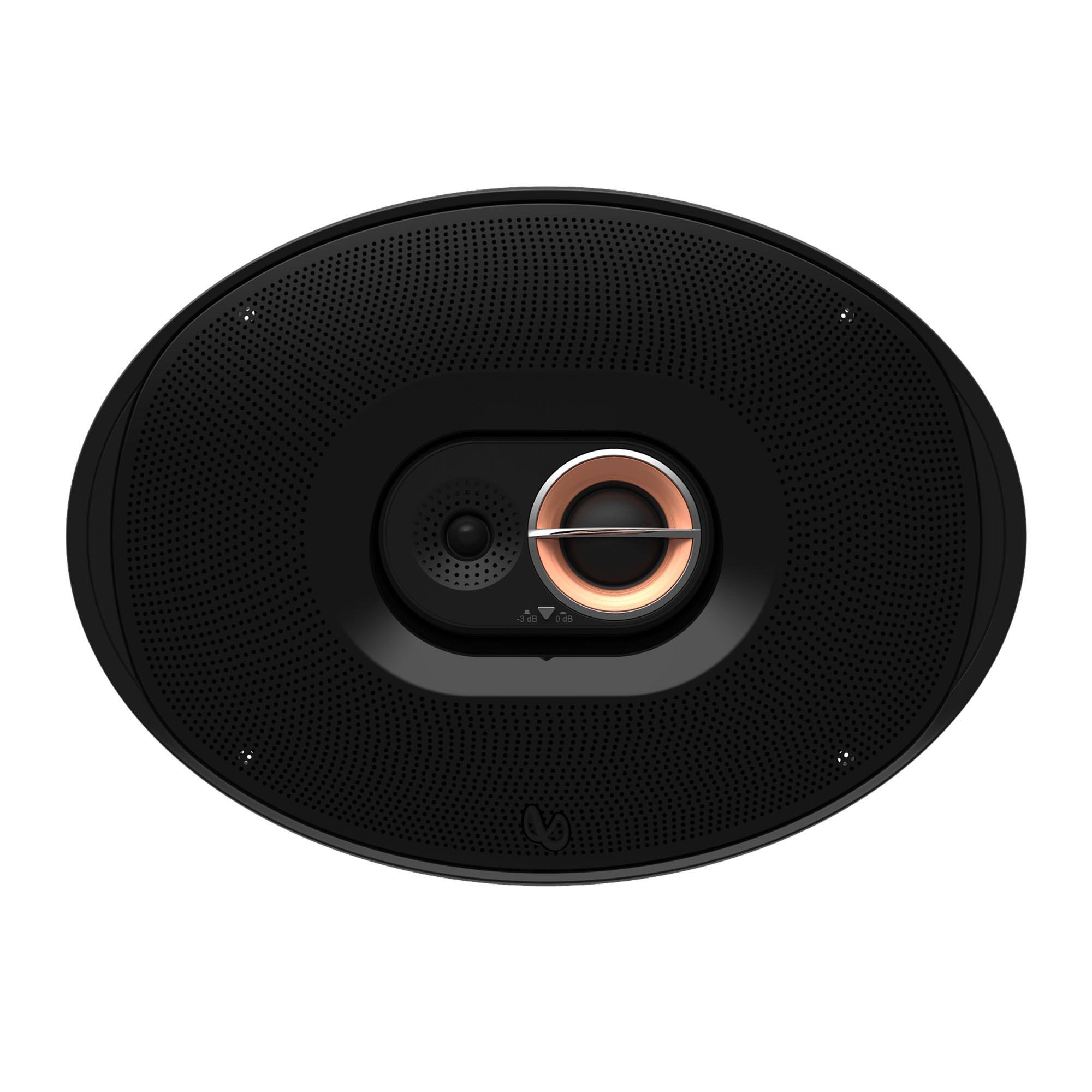 Alt View 1. Infinity - INFINITY KAPPA693M 6” x 9” three-way car audio multi-element speaker - Black.