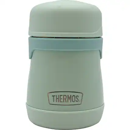 Front. Thermos - Thermos Baby 7 oz. Vacuum Insulated Stainless Steel Food Jar - Mint - Mint.