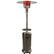 Front. Hanover - 7.35-Ft. Tall 48,000 BTU 26.6-Sq. Ft. Heat Radius Propane Umbrella Patio Heater with Wheels for Outdoors - Hammered Bronze.